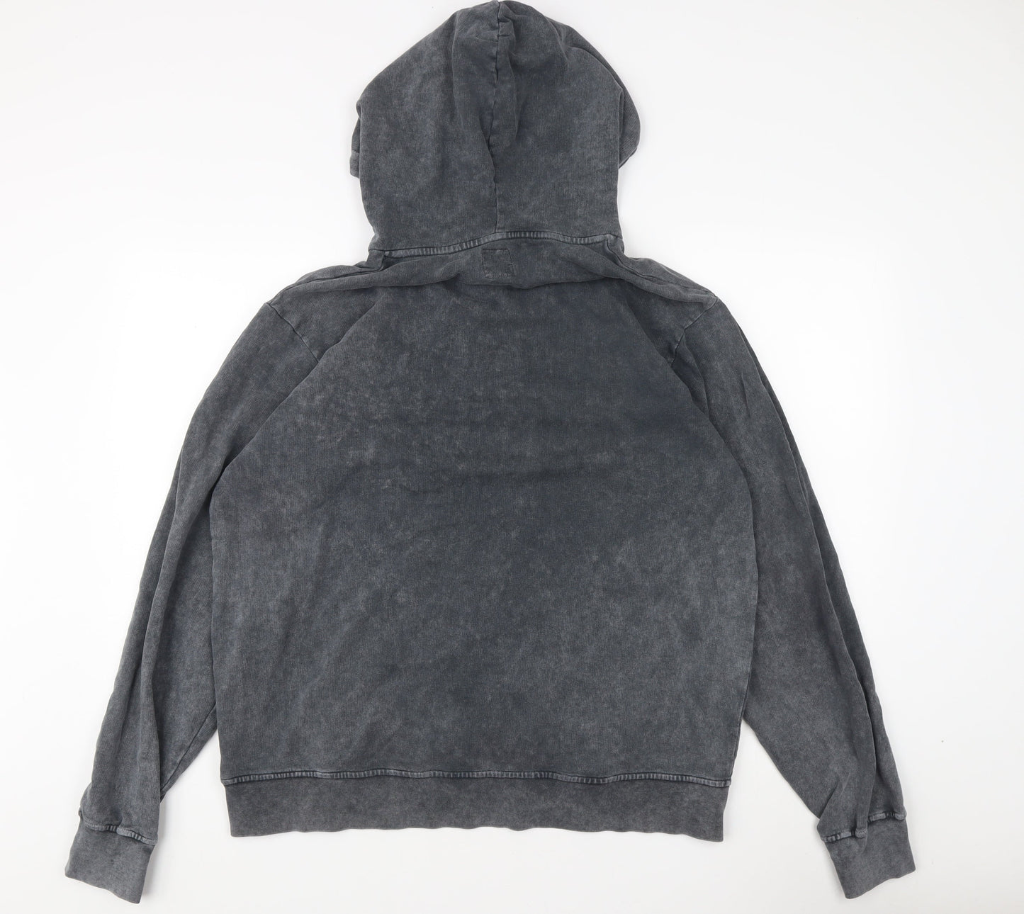 Fabric Grey Unisex Pullover Hoodie M