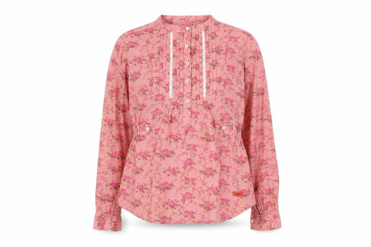 Womens UK Size L Lee Cooper Pink 100% Cotton Blouse