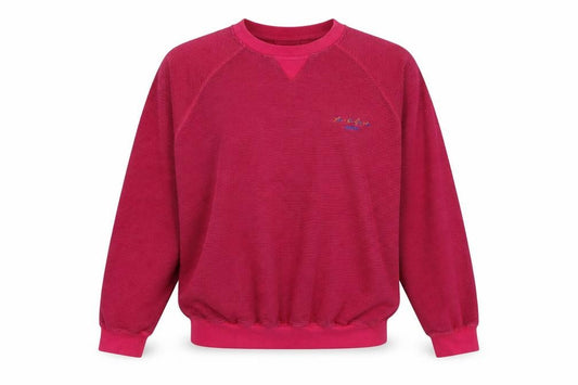 Unisex Adults UK M Regular adidas Red Pullover Sweatshirt