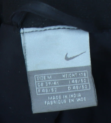 Nike Men's Black Puffer Jacket M - Winter Sports Casual