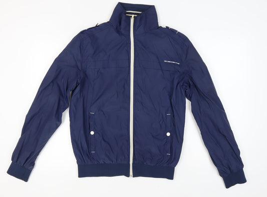 Jack & Jones Men's Blue Basic Jacket, Size L, Casual Style