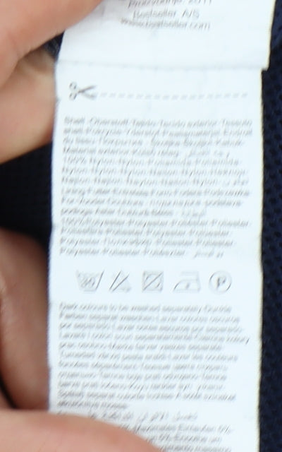 Jack & Jones Men's Blue Basic Jacket, Size L, Casual Style