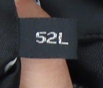 Jaeger Men's Grey Double-Breasted Blazer 52L