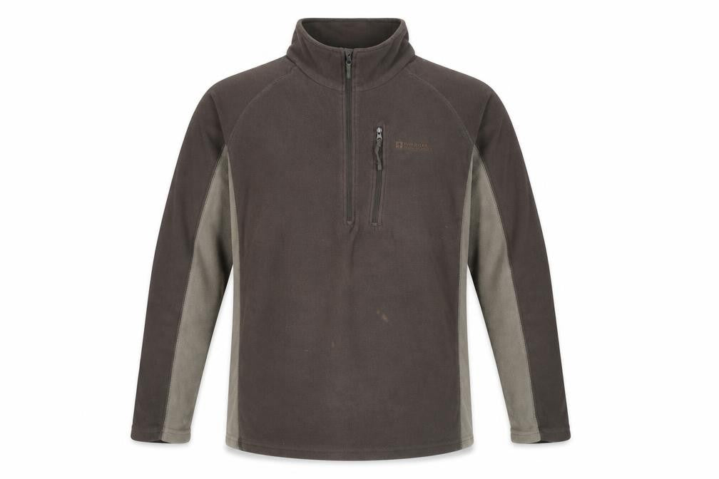Unisex Adults UK L  Mountain Warehouse Brown Full Zip Sweatshirt