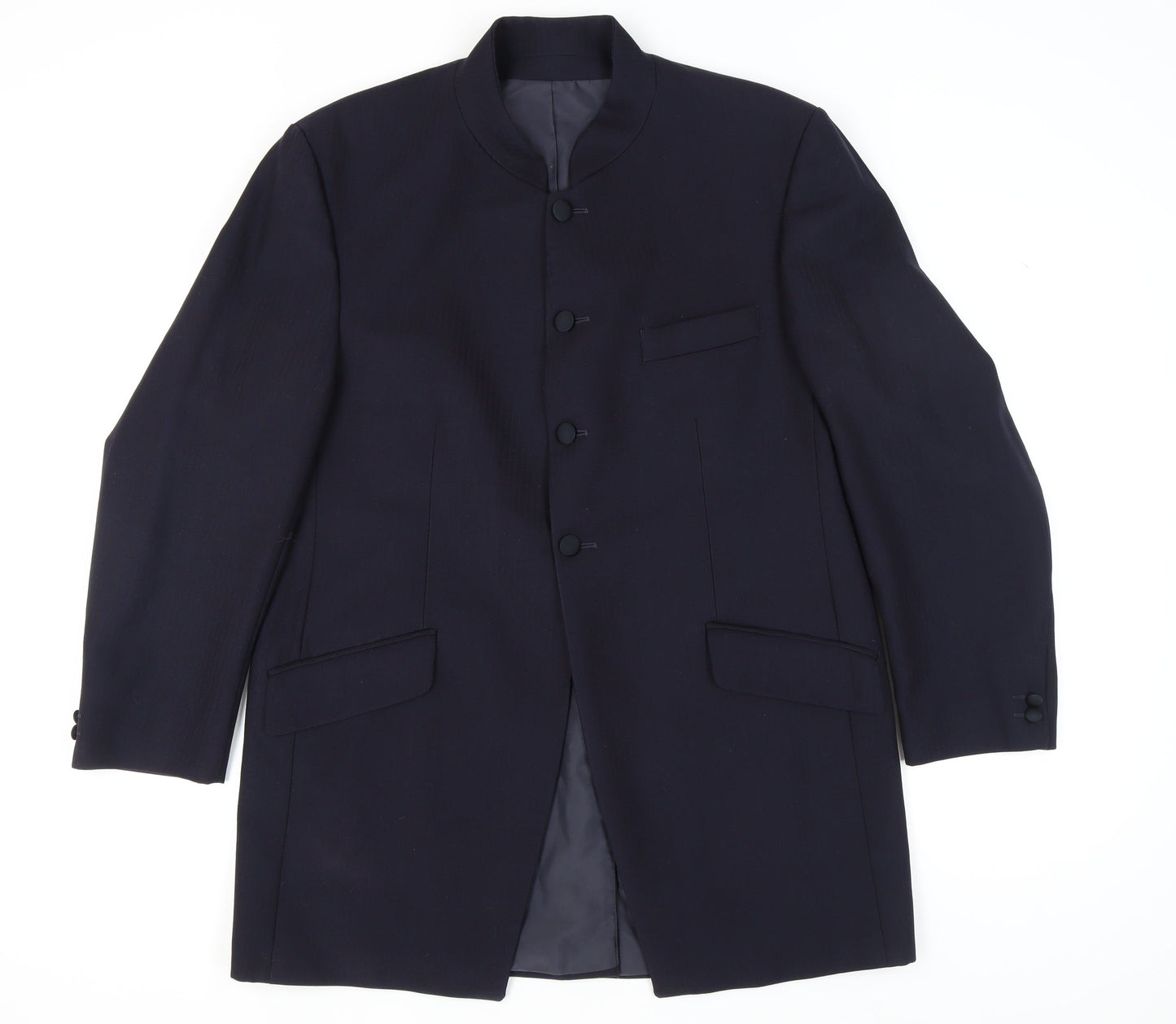 Tailor & Cutter Men's Blue Regular Fit Blazer 44R