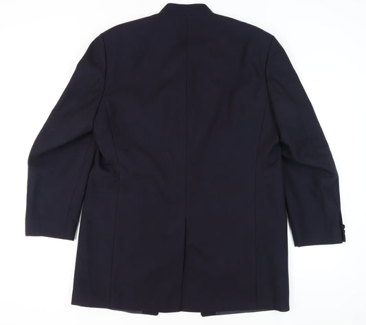 Tailor & Cutter Men's Blue Regular Fit Blazer 44R