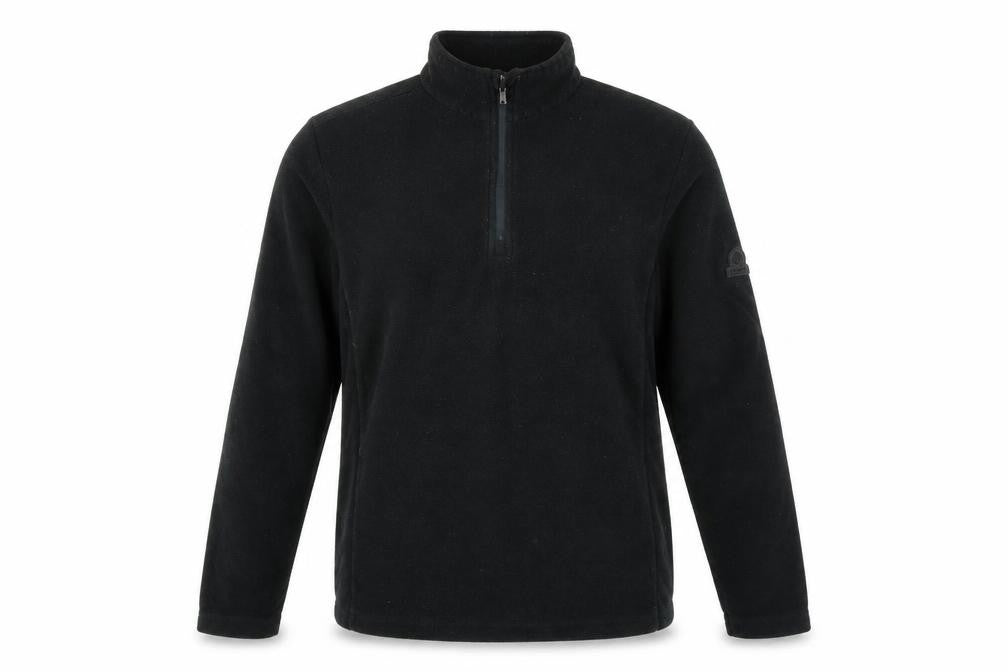 Mens UK L Regular TOG24 Black Pullover Sweatshirt