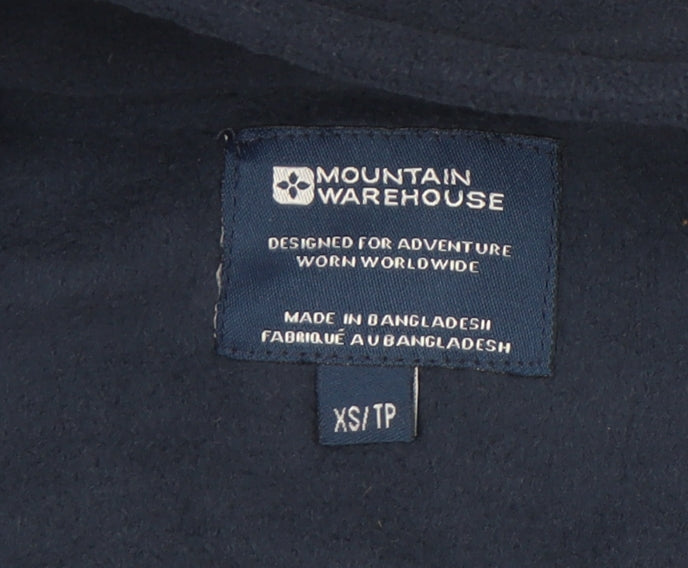 Mountain Warehouse Men's Blue XS 1/2 Zip Sweatshirt