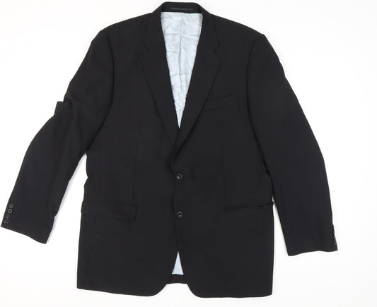 Magee Men's Black Blazer 44L Formal Jacket