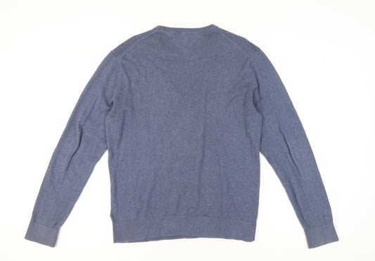 Tommy Hilfiger Men's Blue Crew Neck Jumper L