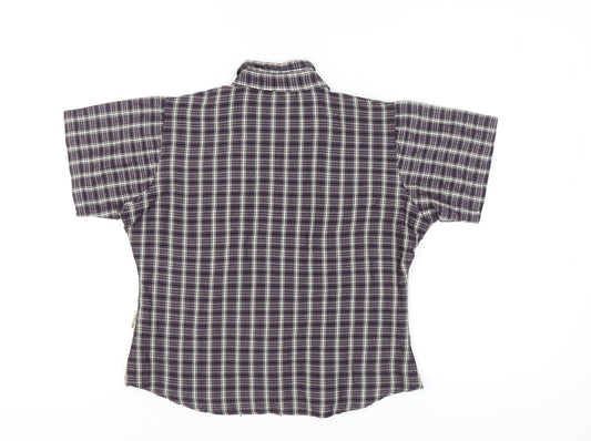 Trespass Women's Multicoloured Plaid Button-Up M