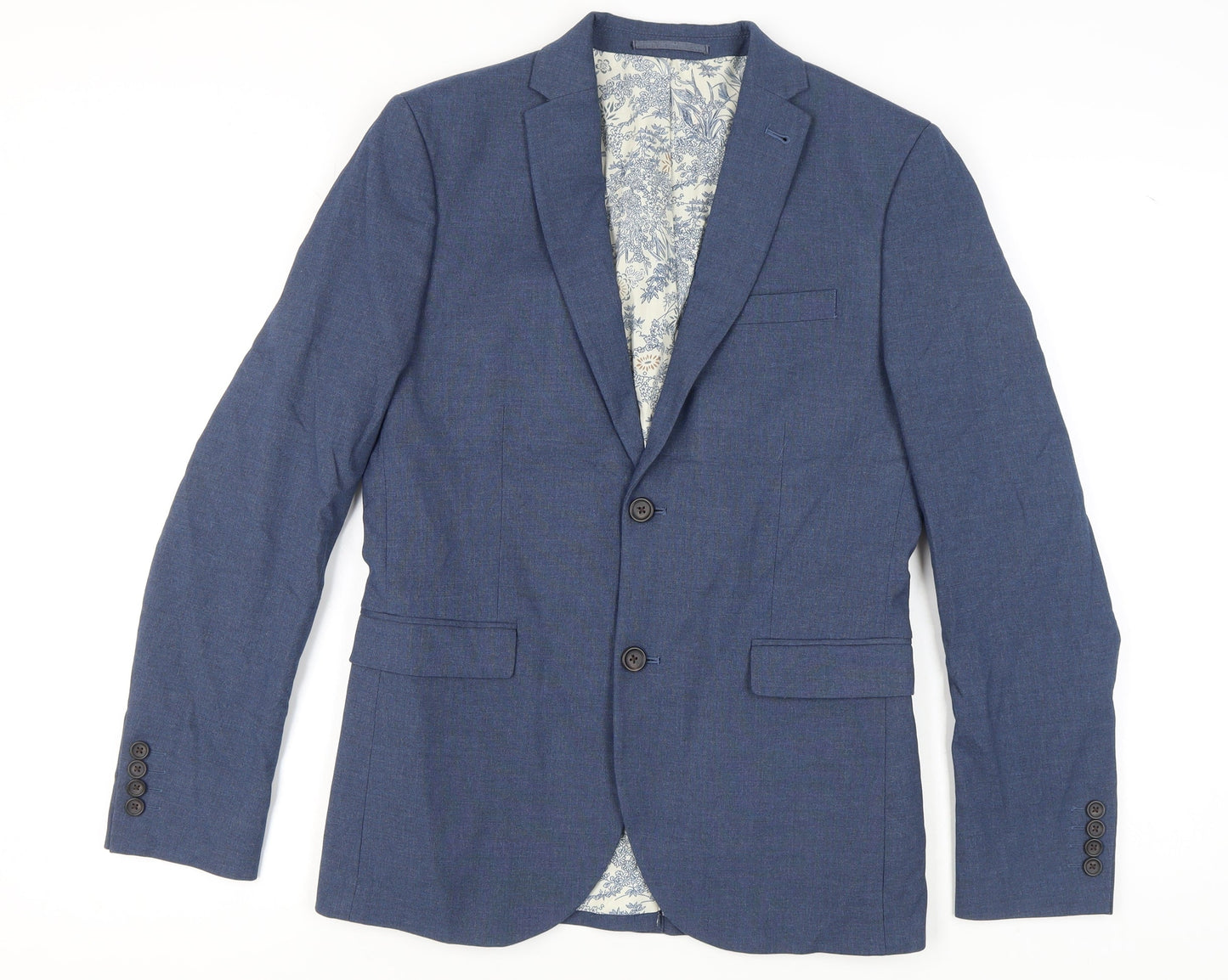 Next Men's Blue Blazer Jacket, 38R, Formal Wear