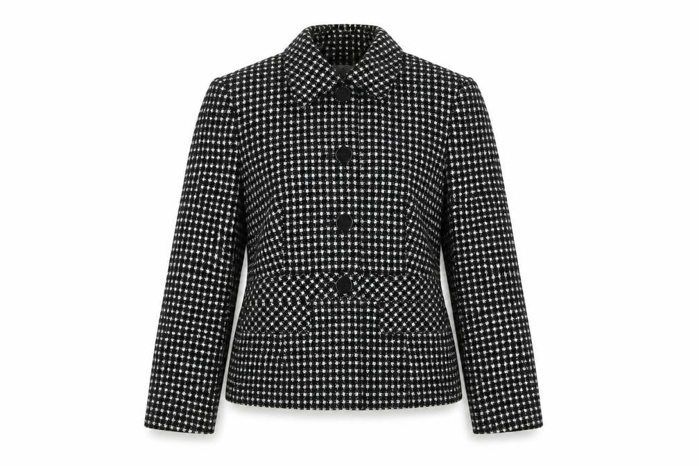 Marks and Spencer Women's Black Wool Blazer, Size 12