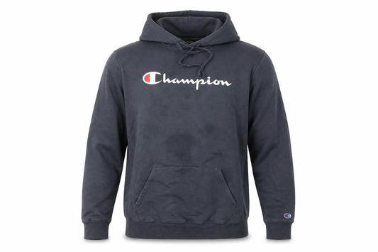 Mens UK L Regular Champion Grey Pullover Hoodie
