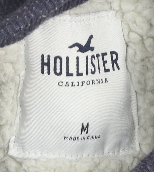 Hollister Men's Blue M Pullover Hoodie