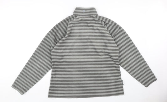 Mountain Warehouse Grey Striped Women's Sweatshirt Size 18