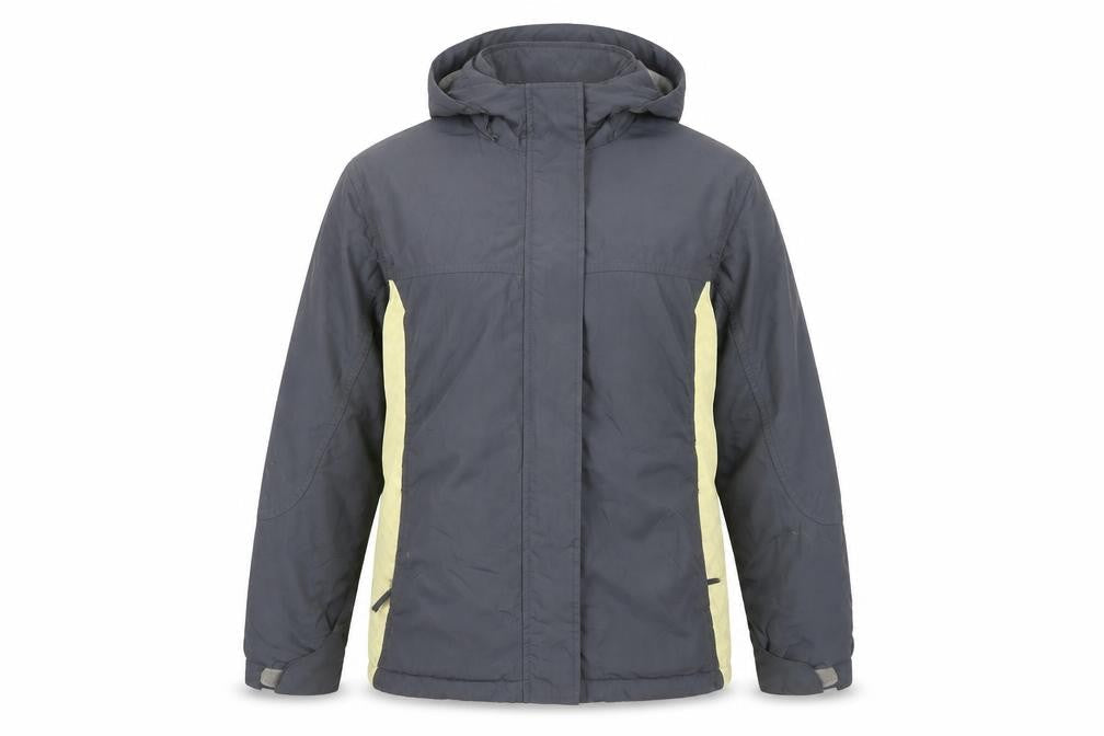 B&C Mens Grey Hooded Jacket S - Casual & Warm
