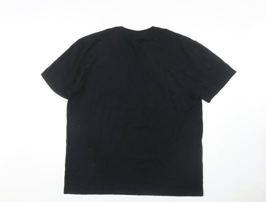 Crunchyroll Haikyuu!! Anime Black XL Men's T-Shirt