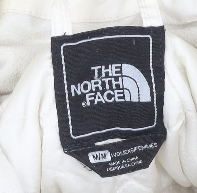 The North Face Women's White Parka Jacket M