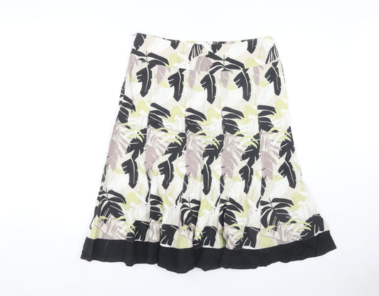 Bm Floral Multicoloured Women's Skirt Size 14