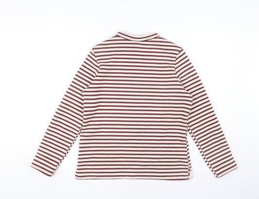 Craghoppers Women's Multicoloured Striped Sweatshirt Size 10