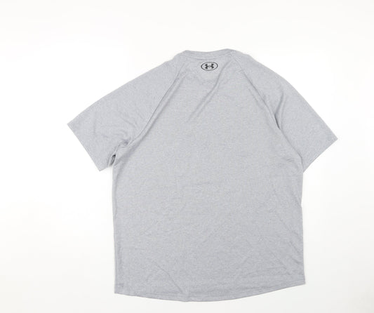 Under Armour Men's Grey Tech T-Shirt L