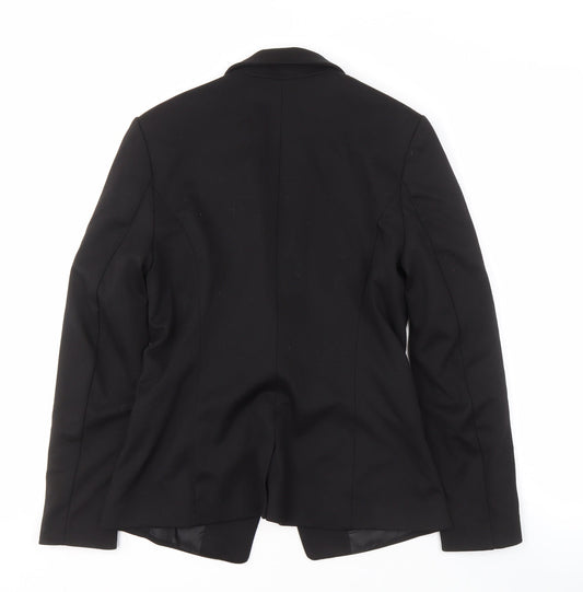 H&M Women's Black Blazer Size 10 Business Lined