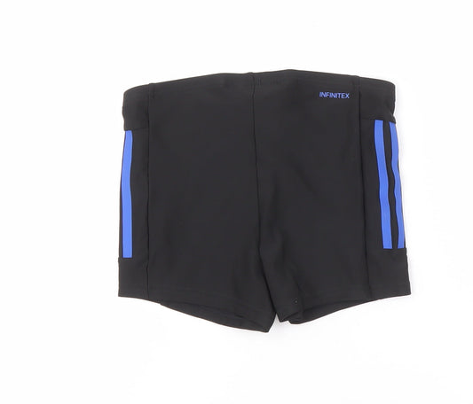 Adidas Girls Black Athletic Shorts Size 11