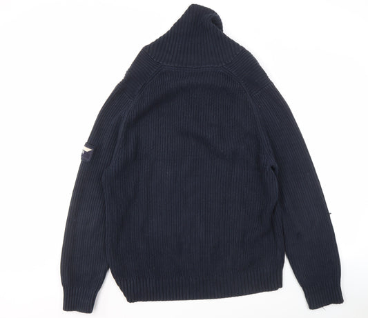 Henri Lloyd Men's Blue Pullover Jumper L