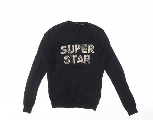 Ted Baker Women's Black Pullover Jumper XS