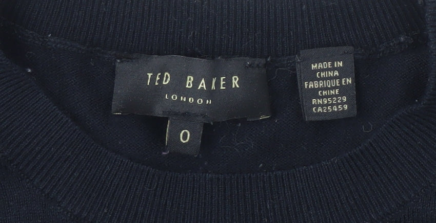 Ted Baker Women's Black Pullover Jumper XS