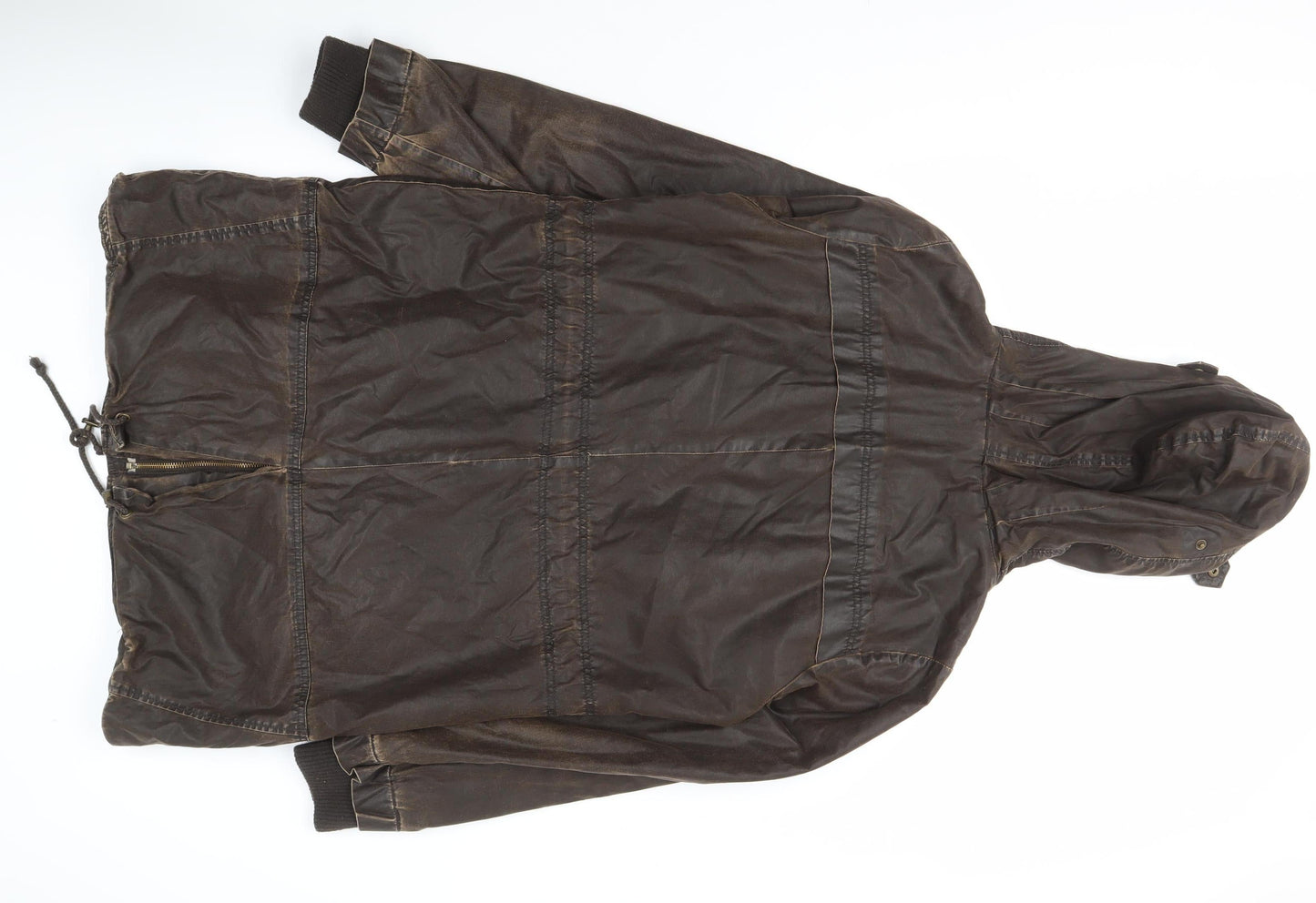 Marks & Spencer Women's Brown Parka Jacket Size 14