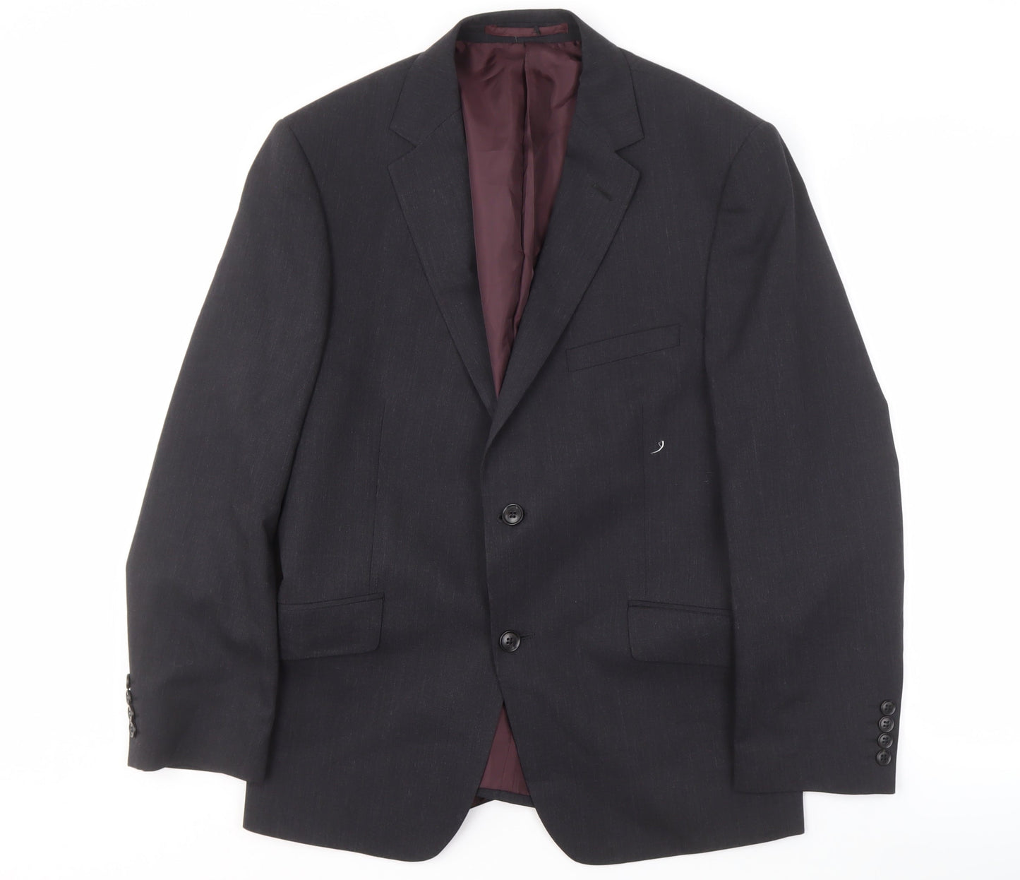 Marks and Spencer Men's Grey Suit Jacket 40S