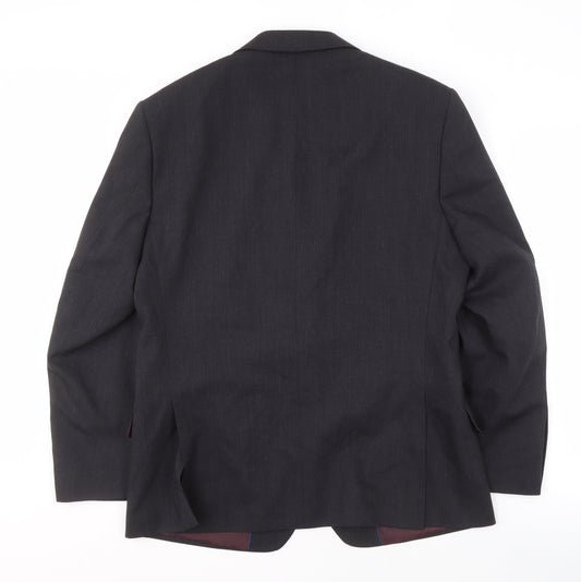 Marks and Spencer Men's Grey Suit Jacket 40S