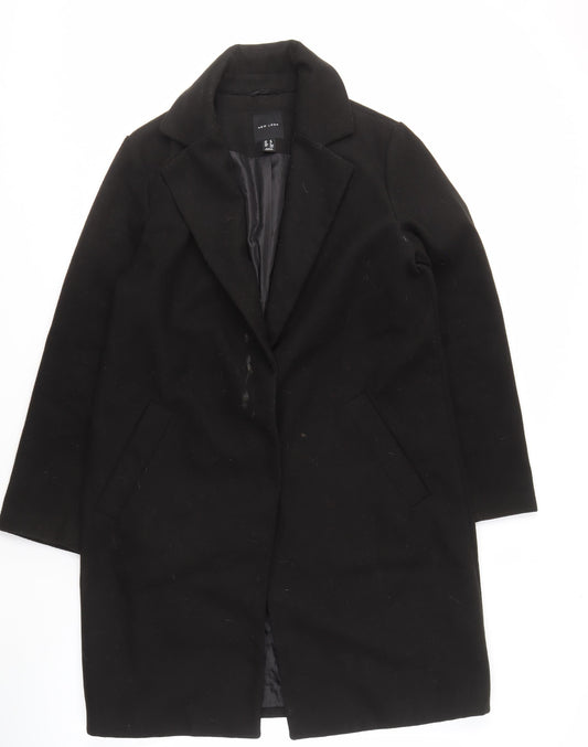 New Look Women's Black Coat Size 12