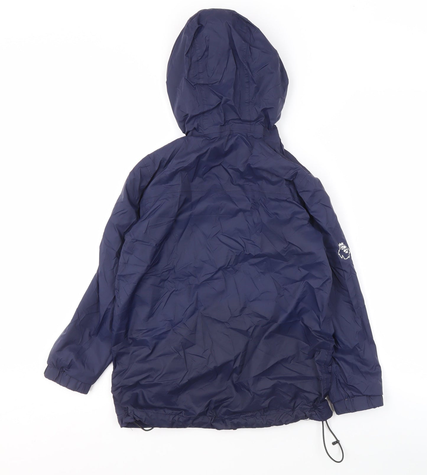 TOG24 Boys Blue Windbreaker Jacket 9-10 Years, Hooded & Lined