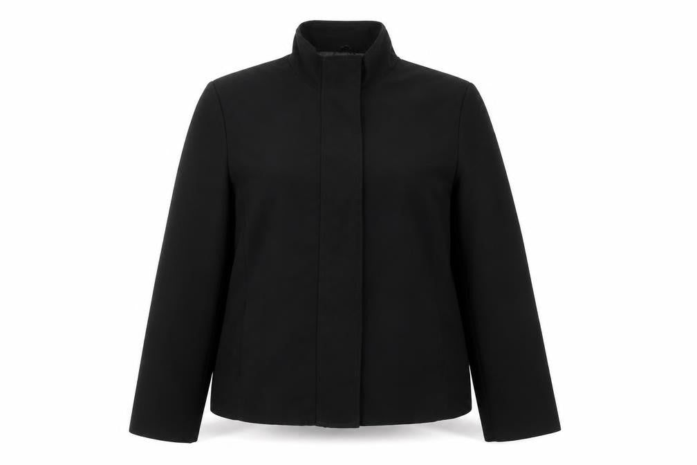 Affiniti Women's Black XL Basic Jacket for Autumn