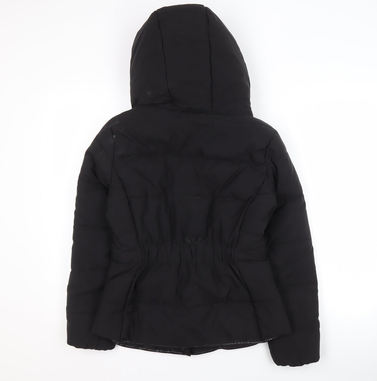 Quiz Women's Black Puffer Jacket Size 6