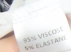 Lakeland Women’s White Blue Top Size 16 New