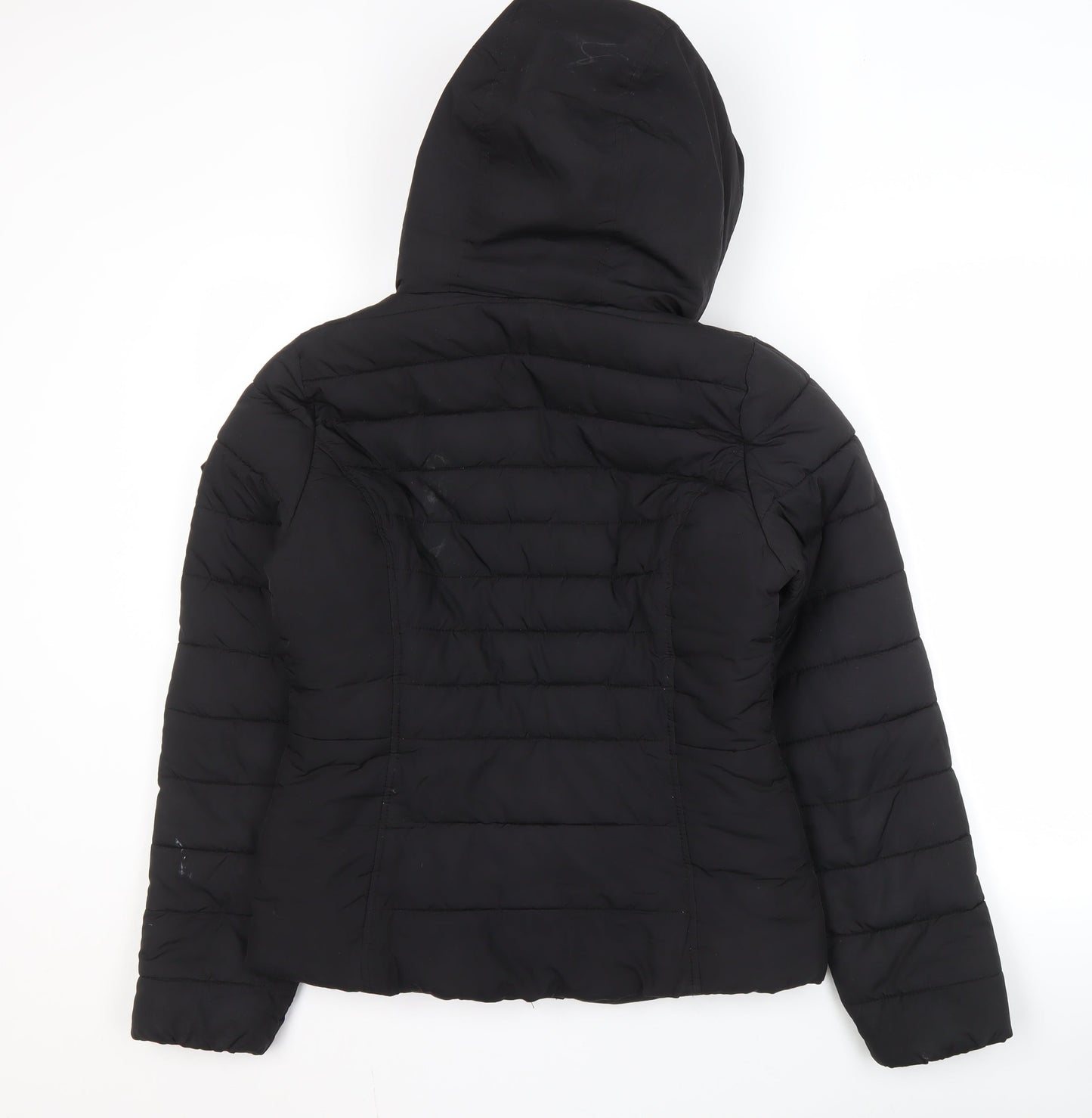 Hollister Women's Black Puffer Jacket Size M