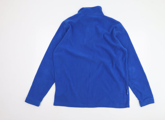 Mountain Warehouse Men’s Blue Pullover Fleece Sweatshirt L