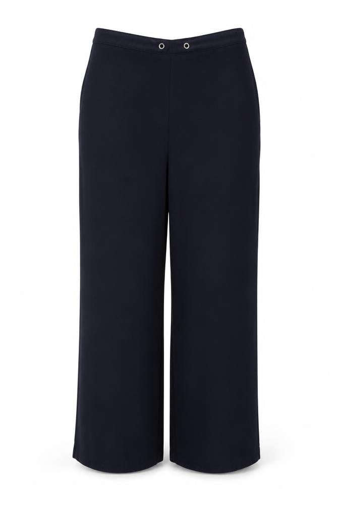Isle Women's Blue Straight Trousers Size 14
