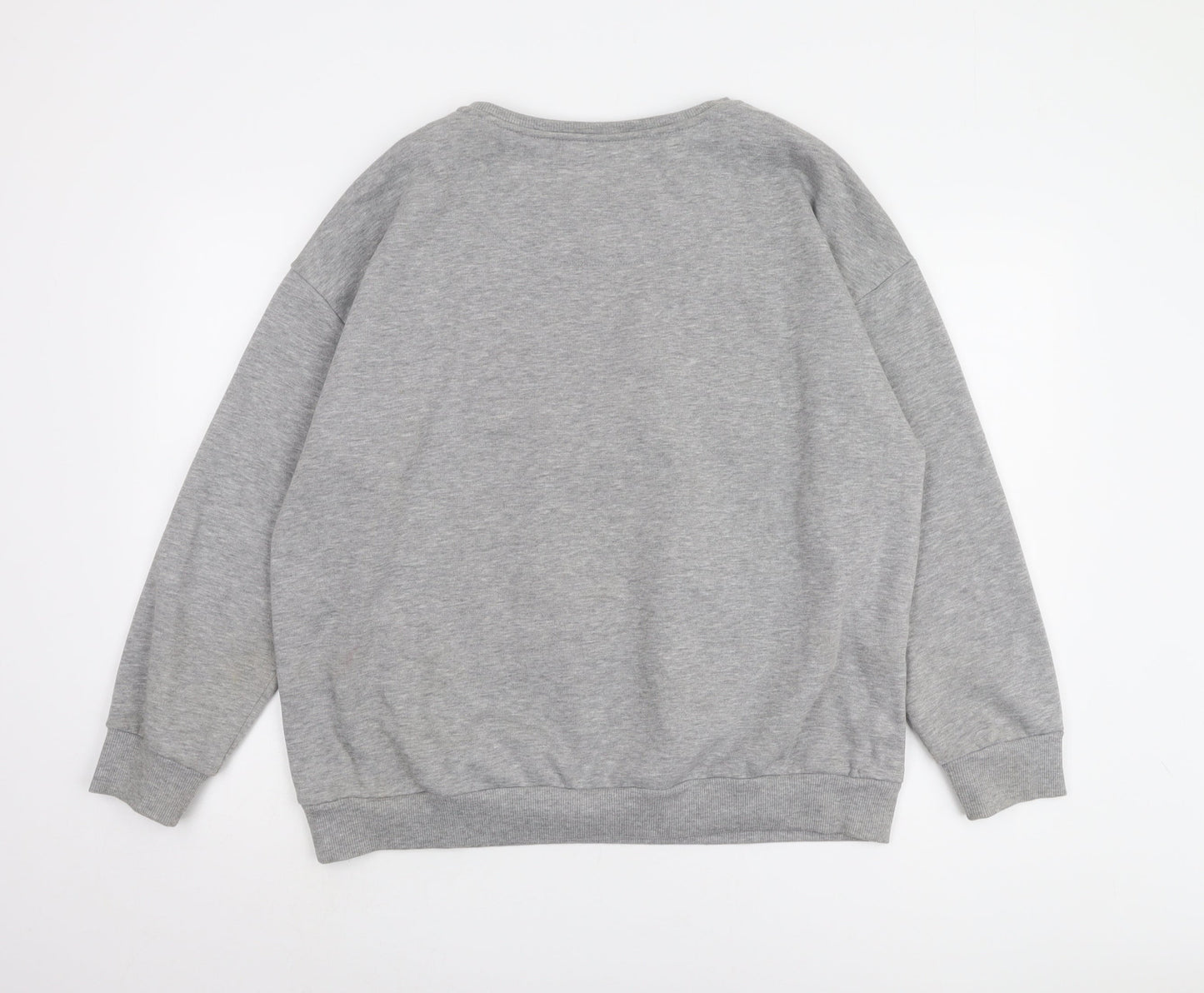 Coca-Cola Unisex Grey XL Christmas Sweatshirt