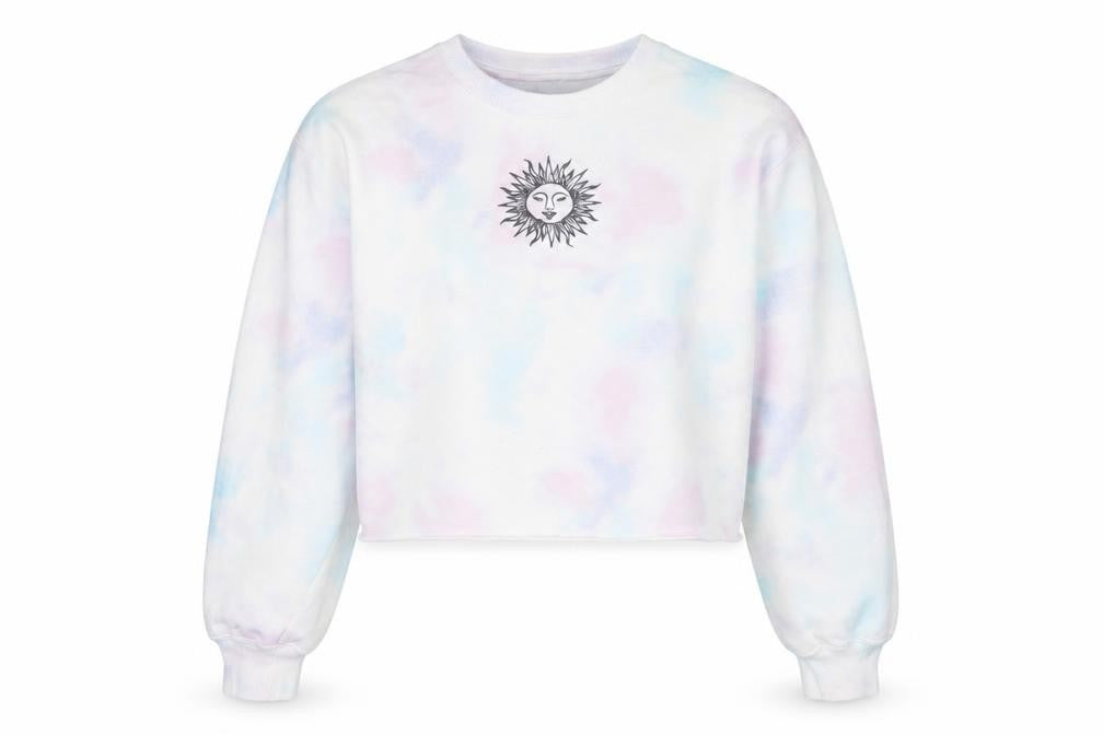 Womens UK S Regular Hollister Multicoloured Pullover Sweatshirt