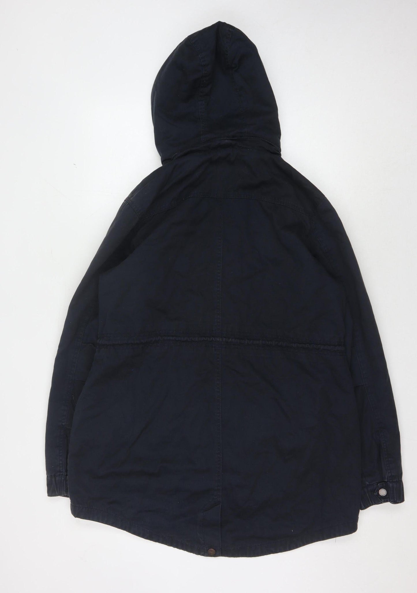Fatface Women's Blue Parka Jacket Size 14
