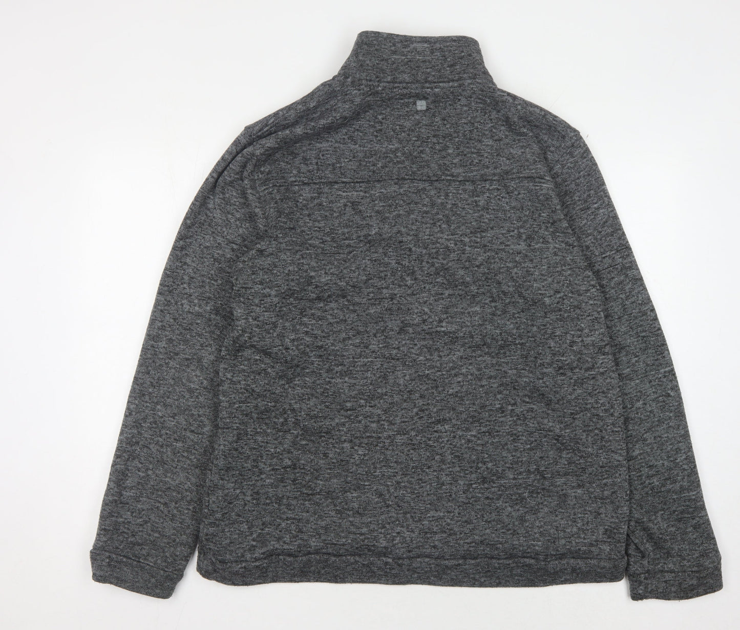 Mountain Warehouse Men's Grey 1/4 Zip Fleece Sweatshirt, Size L