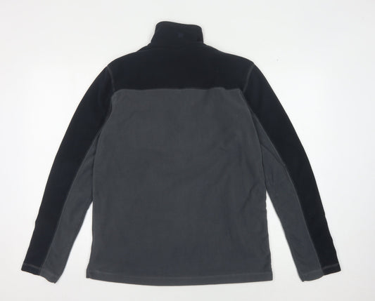 Mountain Warehouse Men's Grey XS 1/4 Zip Fleece Sweatshirt