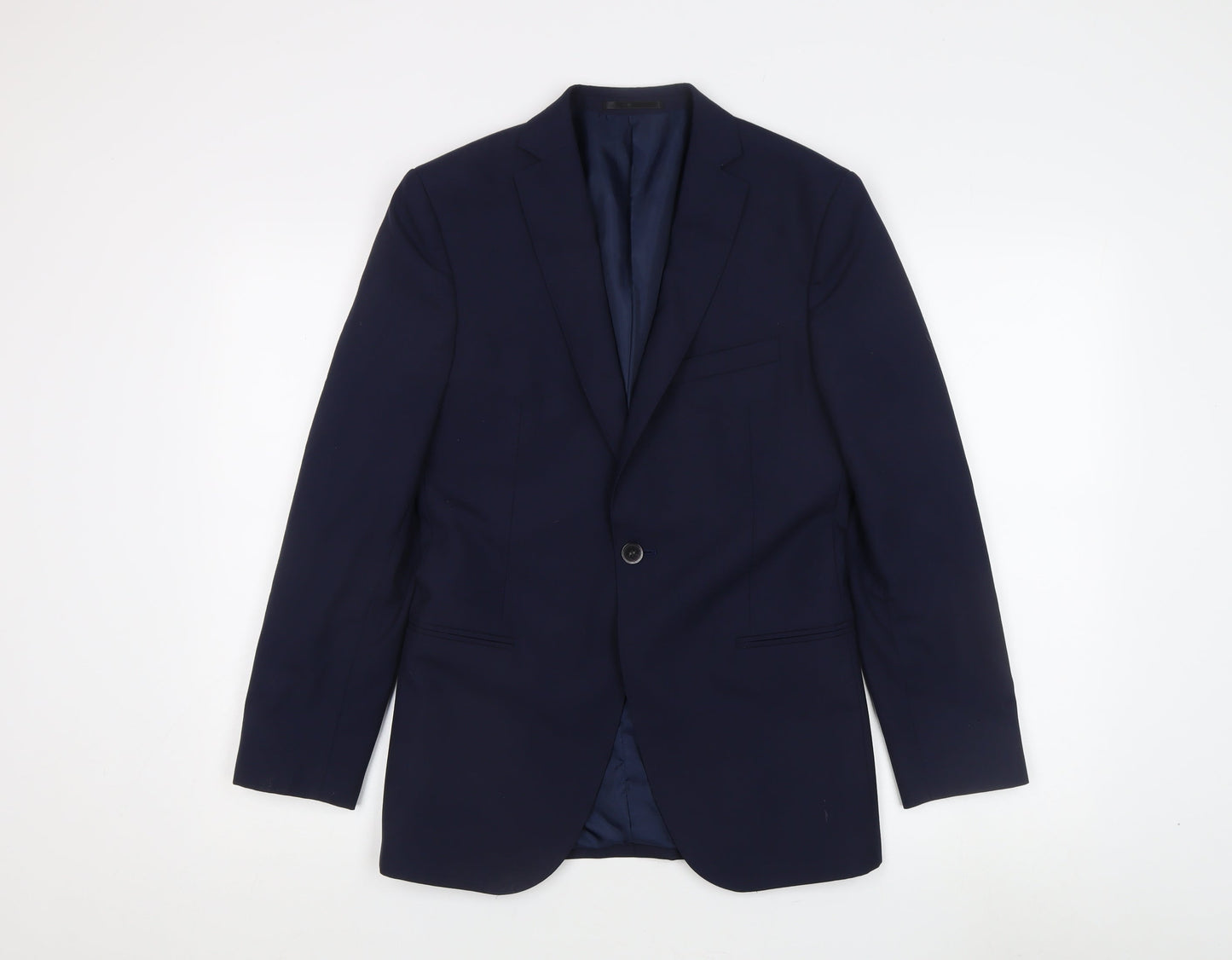 T.M.Lewin Men's Blue 36R Blazer Jacket