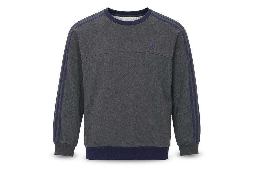Mens UK M Regular adidas Grey Pullover Sweatshirt