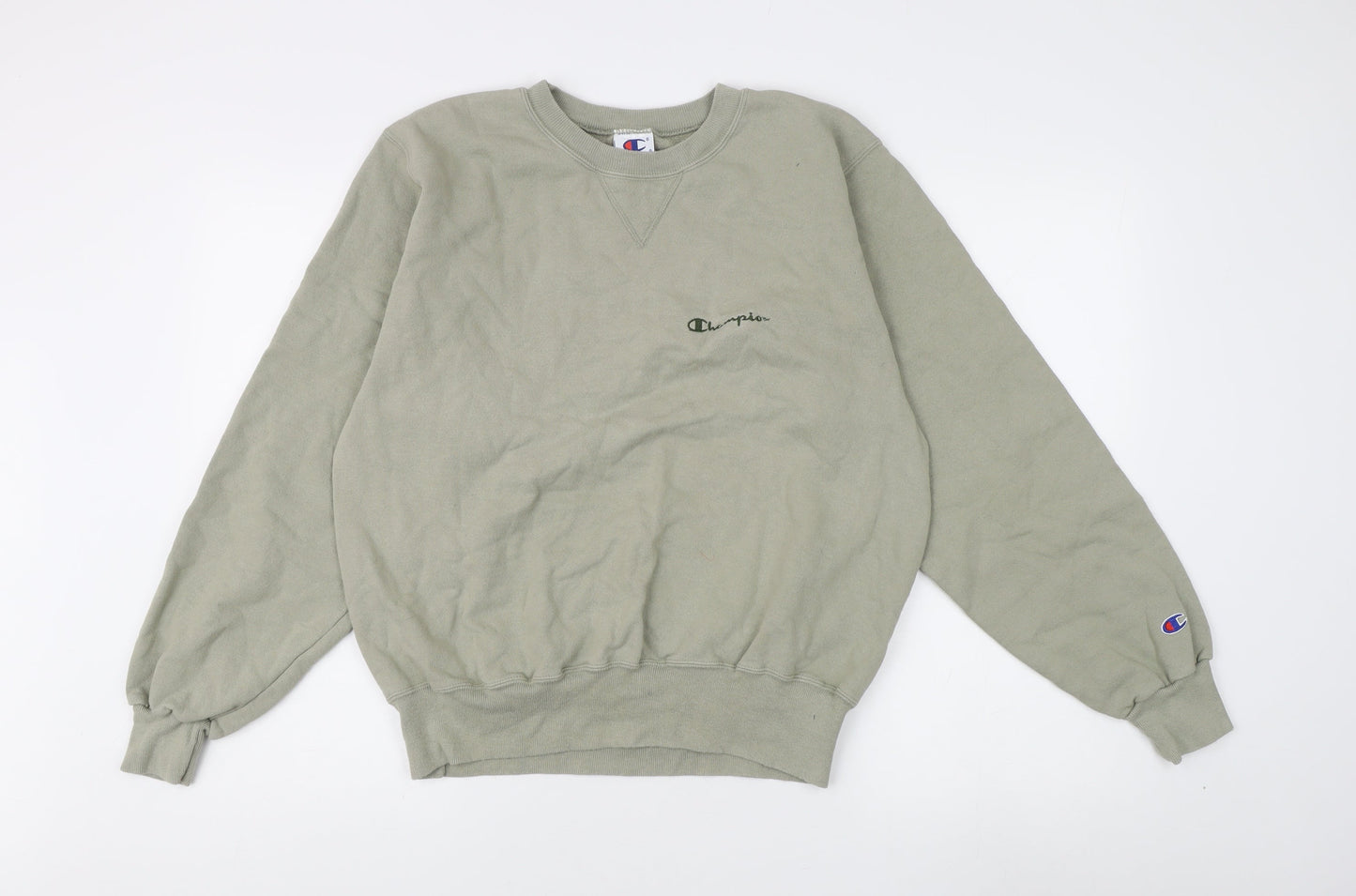 Champion Men's Green Medium Pullover Sweatshirt